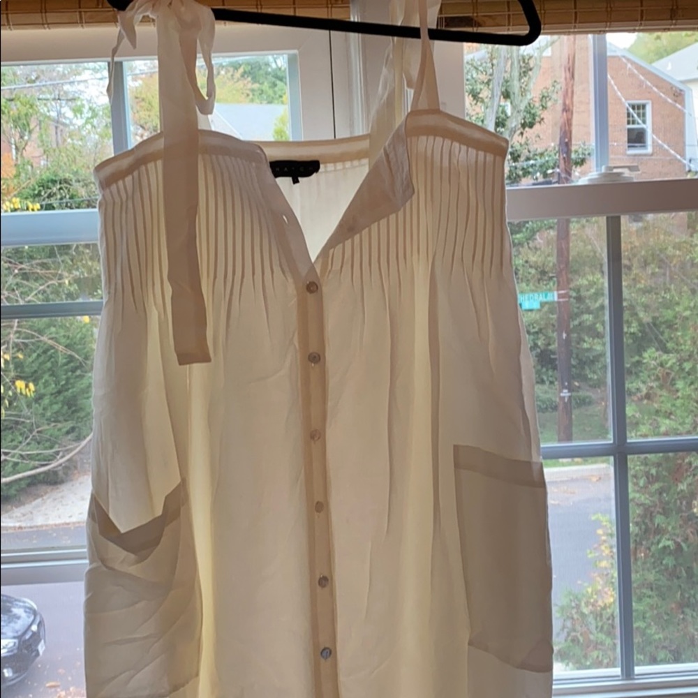 Hatch Maternity Eyelet Dress